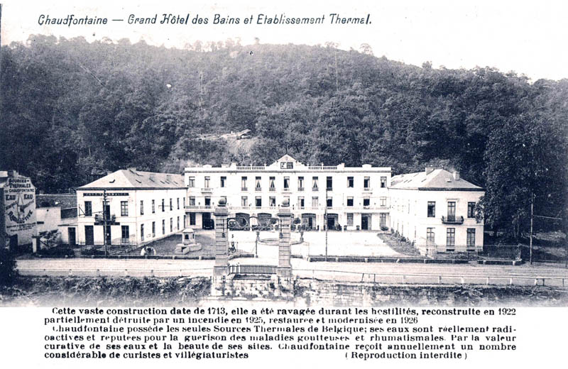 1842 Les bains de Chaudfontaine