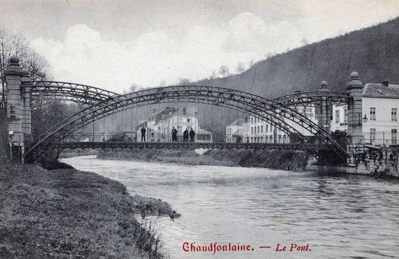 Le second pont de Chaudfontaine