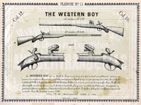 Pl. 11 - Catalogue d'armes Antoine Bertrand Liege 1885 - Western Boy