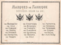 Catalogue d'armes Antoine Bertrand Liege 1885