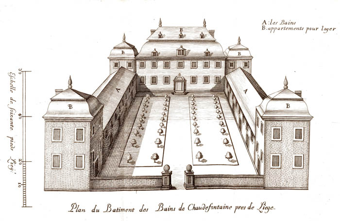 Projet de l'Hotel des bains de Chaudfontaine