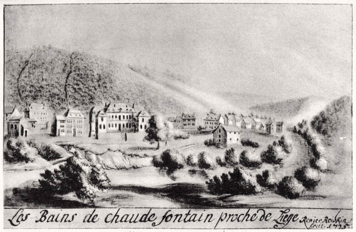 1725 Les bains de Chaudfontaine - Renier Roidkin