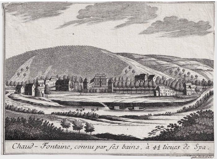 1762 Le village de Chaudfontaine - A Leloup