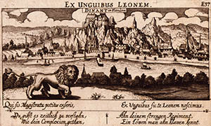 Vue de Dinant - 1630 Meisner