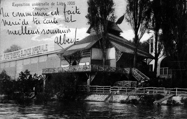 Liege Expo 1905 - Aquarium