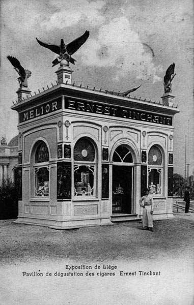 Liege Expo 1905 - Cigare Ernest Tinchant