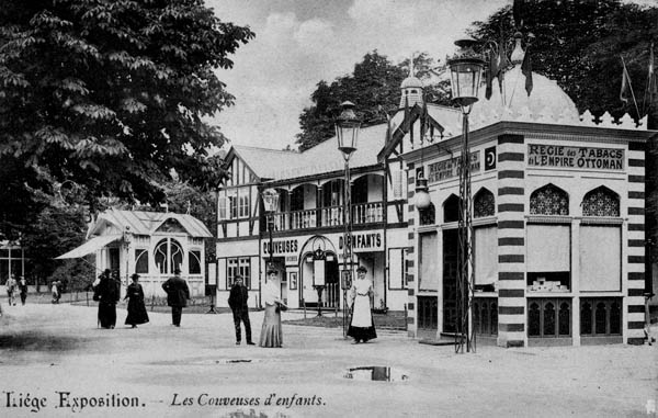 Liege Expo 1905 - Couveuses d'enfants