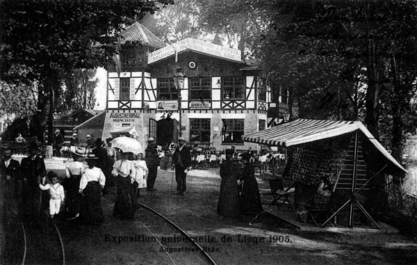 Liege Expo 1905 - Restaurant Allemand