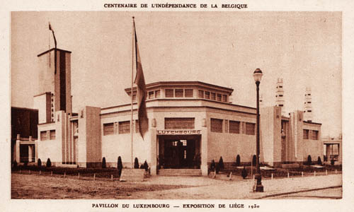 Liege Expo 1930 - PALAIS DU LUXEMBOURG