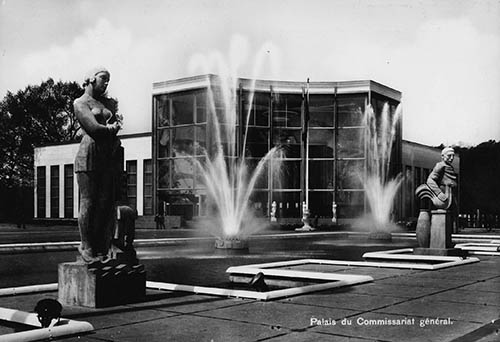 Liege Expo 1939 - Palais du Commissariat général