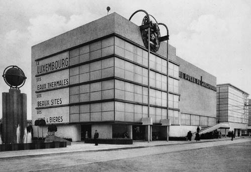 Exposition internationale de Liège 1939 - Palais du Luxembourg