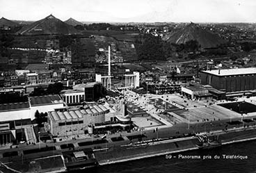 Liege Expo 1939 - Panorama du Téléfrique 2