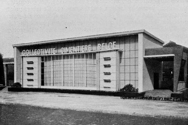 Liege Expo 1939 - Pavillon du Ciment