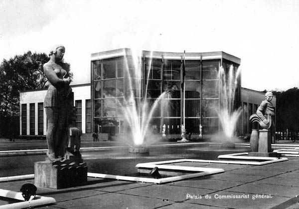 Liege Expo 1939 - Palais du Commissariat général