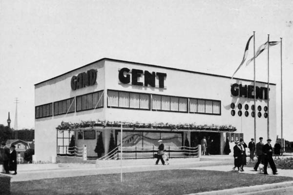 Liege Expo 1939 - Pavillon de la ville de Gand