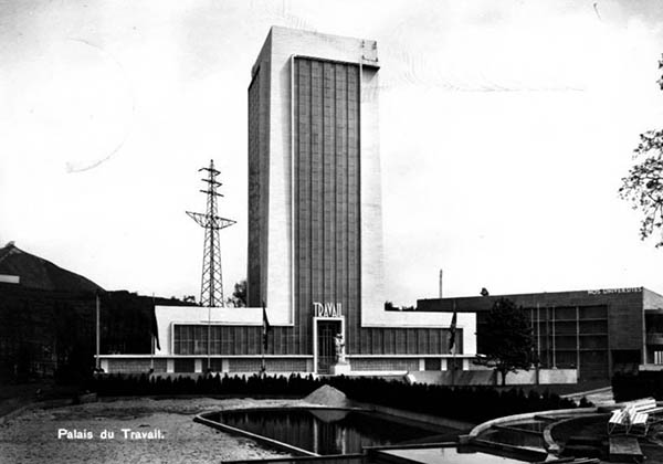 Liege Expo 1939 - Palais du Travail