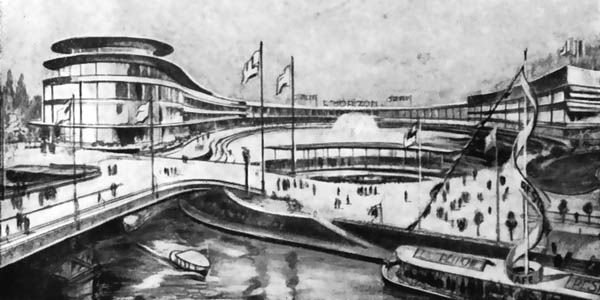 LIEGE EXPO 1939 - Le Lido