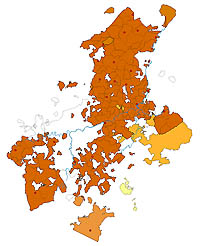 La principauté de Liège - Communes Belges de la Principauté