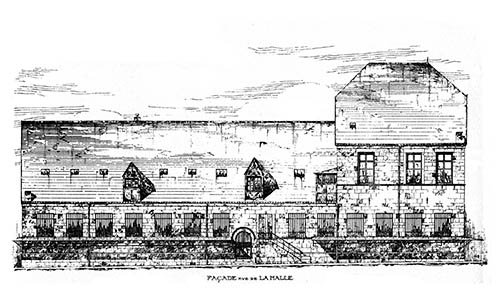 FACADE - Ancienne Halle aux viandes de Liège