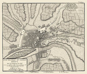 Plans de la ville de Huy - 1750 Beauraing