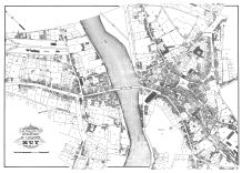 Plans de la ville de Huy - 1865 Popp