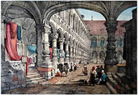 Palais des Princes Evêques de Liege - 1833 Prout