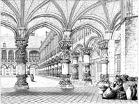 1840 - Payne - Select Example of architectural Grandeur in Belgium