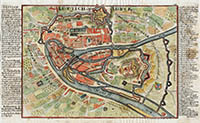 Plan de Liège 1725 Bodenher