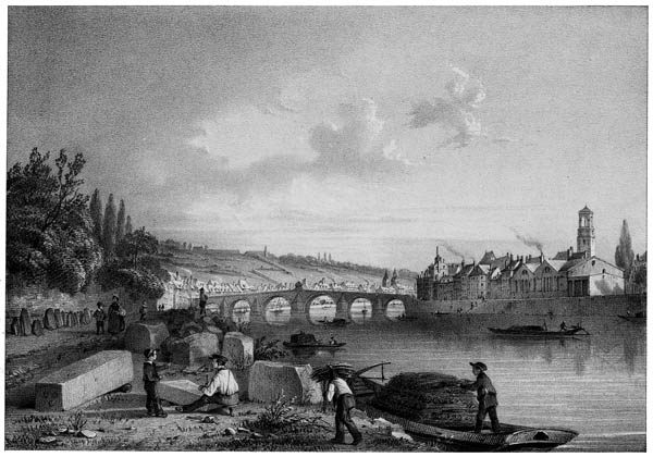 Le Pont de Arches à Liège