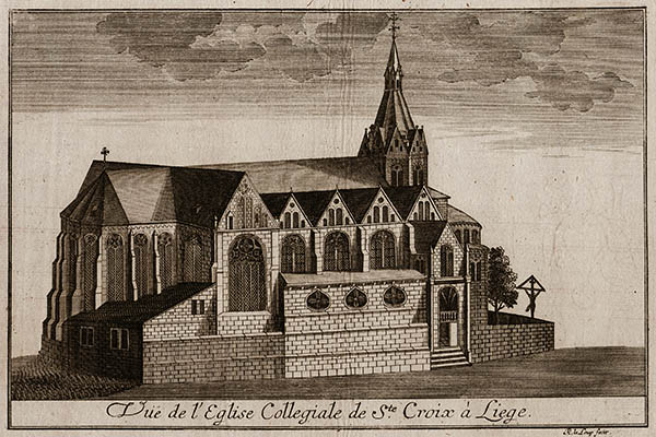1738 - Remacle LELOUP  - Collégiale Sainte Croix à Liège