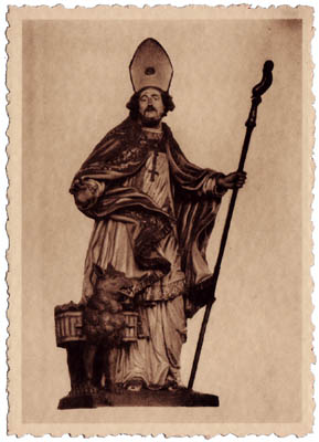 Saint Remacle au Pont - Saint Remacle et son loup