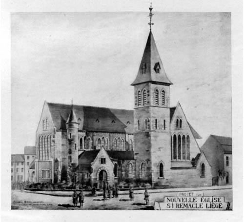 Projet de restauration de St Remacle au Pont par Gage